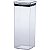 Pote Acrílico Hermetic 2200ml Lumini Quadra - Imagem 1