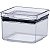 Pote Acrílico Hermetico 480ml Lumini Quadrado - Imagem 1