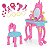Maquiagem E Beleza Infantil Penteadeira De Princesa Com Banco - Imagem 1