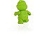 Boneco E Personagem Ursinho Carinhoso Boa Sorte Verde - Imagem 5