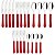 Talher Faqueiro Leme 20pc Inox Vermel - Imagem 5