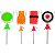 Doce Dip Loko Lollipop Sushi Display Com 60 Unidades - Imagem 2