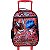 Mochila Infantil Com Rodinha Miraculous Easy G Vermelha - Imagem 2
