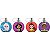 Squeeze Princesas Bola Disney 250ml Pacote Com 4 - Imagem 1