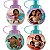 Squeeze Moana Bolinha 250ml Pacote Com 4 Unidades - Imagem 2