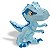Boneco Velociraptor Blue Jurassic World 25cm - Imagem 1