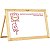 Lousa Infantil Branco 50x40cm - Imagem 2