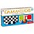 Jogo De Tabuleiro Dama E Ludo Com Peças Plásticas - Imagem 3