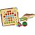 Brinquedo Educativo Mosaico Pompom Com Pinça E Cartas Montessori - Imagem 3