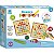 Brinquedo Educativo Mosaico Pompom Com Pinça E Cartas Montessori - Imagem 1