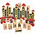 Brinquedo Pedagógico Madeira Batman Pequeno Eng. 100pcs - Imagem 1