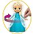 Boneca Com Mecanismo Frozen Elsa 8 Frases 24cm - Imagem 4