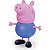 Boneco E Personagem George Peppa Pig Em Vinil 13cm - Imagem 3