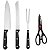 Faca Kit Churrasco 5 Pcs - Imagem 3
