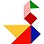 Brinquedo Pedagógico Tangram De Madeira 35 Peças - Imagem 5
