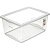 Caixa Plástica Multiuso Cristal 60l Com Trava - 63x41x30,5cm - Imagem 2