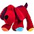 Pelúcia Cachorro Greg Vermelho 30cm - Imagem 3