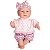 Boneca Bebê Reborn 34cm Com Acessórios Mamadeira Mágica E Fraldinha - Imagem 2
