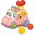 Brinquedo Para Bebê Carrinho Educativo Rosa Com Luz E Som - Imagem 2