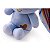Pelucia Coelho Lucas Azul Bebe 35cm - Imagem 6