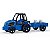 Miniatura Trator Carreta Agro Works Ii 33x12x13cm - Cores Sortidas - Imagem 2