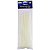 Abraçadeira De Nylon Branca 2,5 X 200 Mm Pacote Com 100 - Imagem 2