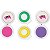 Kit Make Brinq Mechas Coloridas + Adesivos De Unhas - Imagem 2