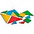 Brinquedo Pedagógico Tangram 28 Peças - Imagem 3