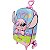 Mochila Infantil Com Rodinha Stitch Angel - Imagem 4