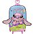 Mochila Infantil Com Rodinha Stitch Angel - Imagem 5
