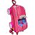 Mochila Infantil Com Rodinha Barbie Conversivel - Imagem 4