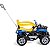 Veículo Para Bebê Cross Up Azul 2 Em 1 Com Som - Suporta Até 30kg - Imagem 4