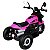 Moto Elétrica Freeway King 3 Rodas 6v Rosa - Imagem 4