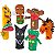 Fantoche Animais Selvagens - Kit Com 7 Peças (26cm) - Imagem 2
