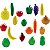 Brincando De Casinha - Carrinho Super Market Rosa Com Frutas E Legumes - Imagem 3