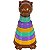 Brinquedo Educativo Kapi Bel Capivara Com Encaixes Coloridos - Imagem 1