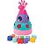 Brinquedo Educativo Girafa Didática Rosa Com Blocos - Imagem 1