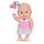 Boneca Pepitinha Vinil 15cm - Imagem 3