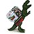 Dinossauro T-rex 27x21cm - Imagem 4