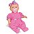 Boneca Com Mecanismo Judy Baby Faz Xixi 34cm - Imagem 3