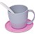 Brincando De Casinha Jogo De Chá Baby Gourmet Rosa Com 13 Peças - Imagem 4