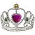 Fantasia Acessório Coroa Princesa 11x9cm Pacote Com 06 - Imagem 2
