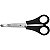 Tesoura Escolar Inox Cabo Preto 13cm - Caixa Com 12 Unidades - Imagem 2
