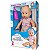 Boneca Com Mecanismo Bebê Xixizinho Com Mamadeira 28cm - Imagem 4