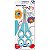 Tesoura Escolar Dupla Tandem Color Joy Inclusiva Blister - Imagem 3
