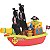Brinquedo Educativo Barco Aventura Pirata 43cm - Imagem 1