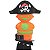Brinquedo Educativo Barco Aventura Pirata 43cm - Imagem 7