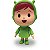 Boneco De Vinil Nina - Turma Do Pocoyo - 13cm - Imagem 1