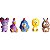 Bonecos Miniaturas Galinha Pintadinha Em Vinil – Kit Com 5 Personagens - Imagem 1