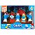 Conjunto Os Smurfs Little Figs Com 5 Miniaturas De Vinil 6cm - Imagem 4